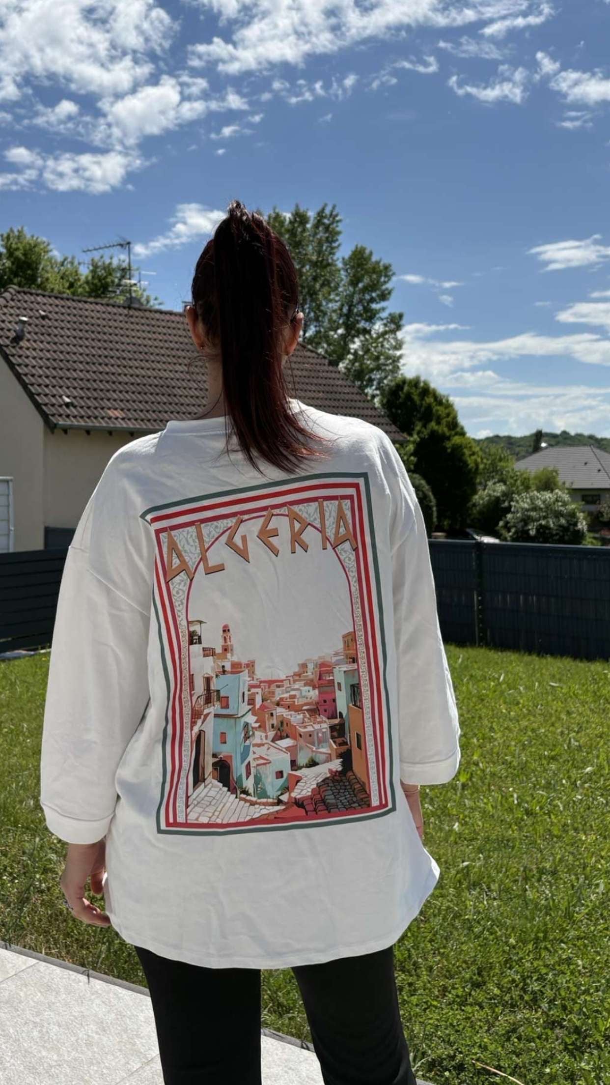 Tee shirt ALGERIE - modèle 2