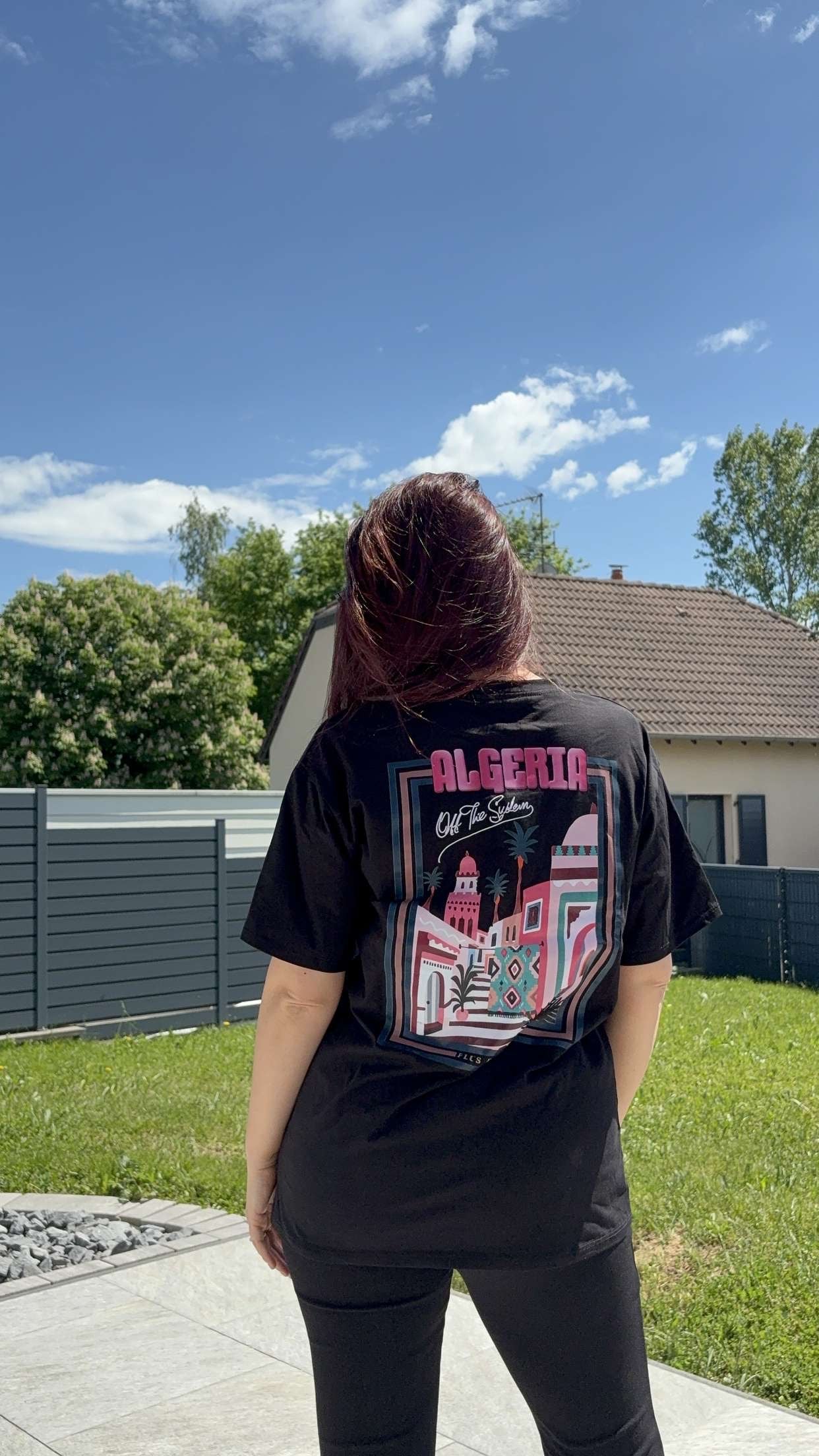 Tee shirt ALGERIE - modèle 1