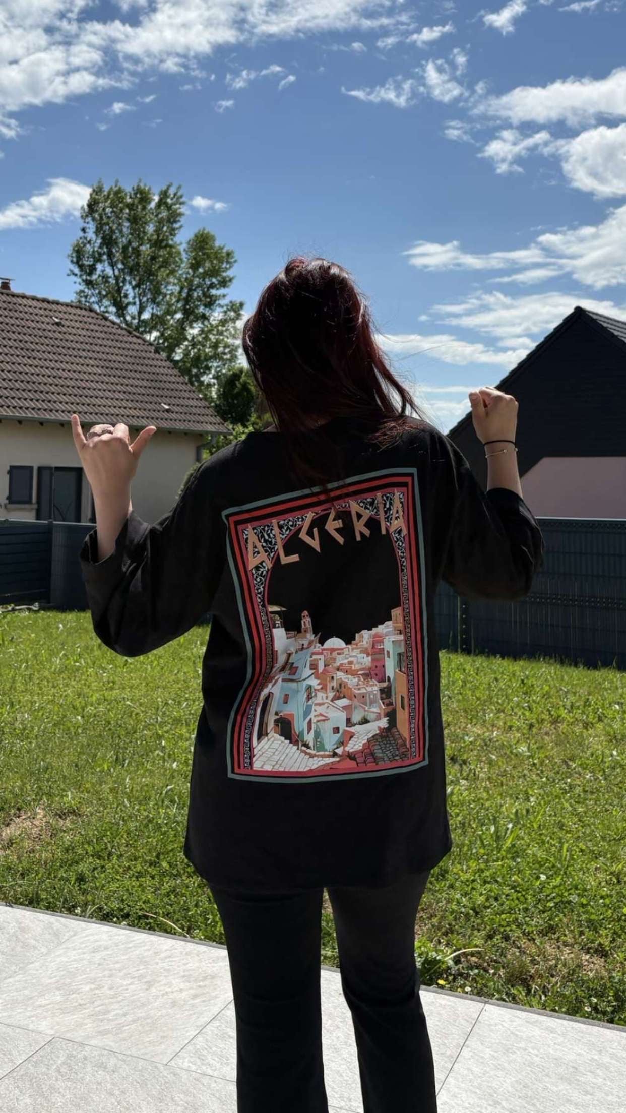 Tee shirt ALGERIE - modèle 2