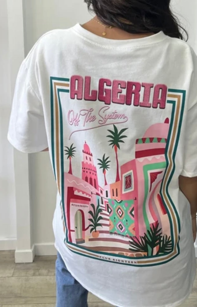 Tee shirt ALGERIE - modèle 1