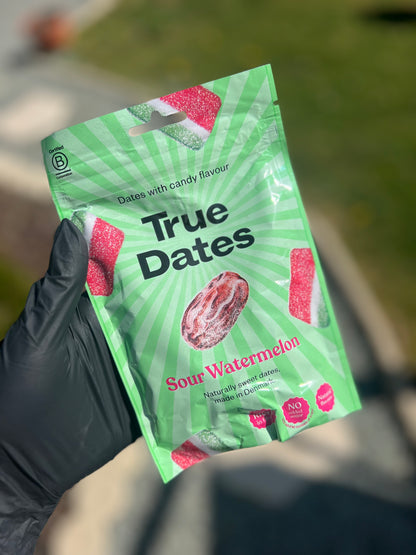 Dattes enrobées de bonbons tendance tiktok