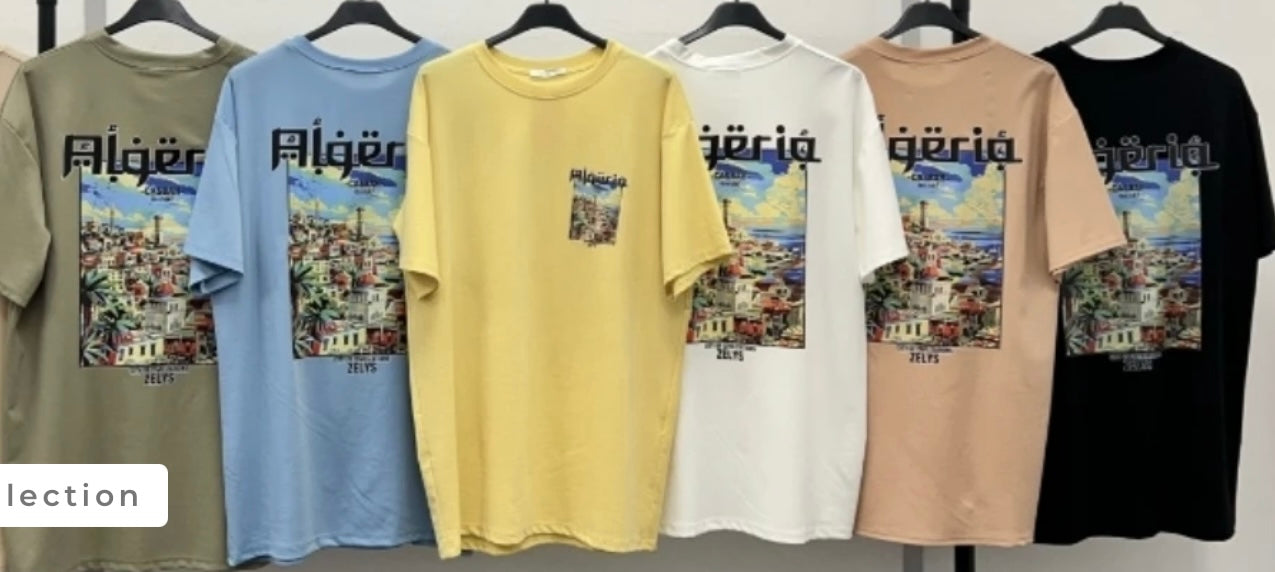 Tee shirt ALGERIE - modèle 3
